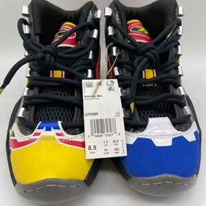 Reebok Power Rangers Question Mid Megazord Mens Basketball Shoes Size 8.5 GY0590